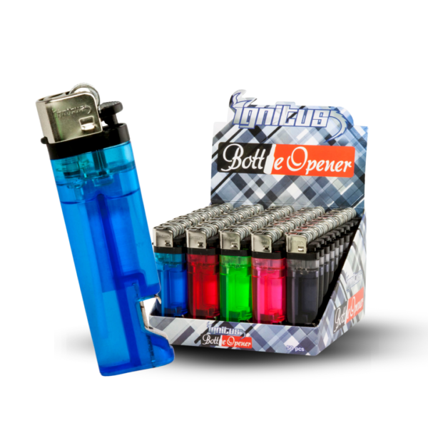 Flint Lighter w/ Bottle Opener