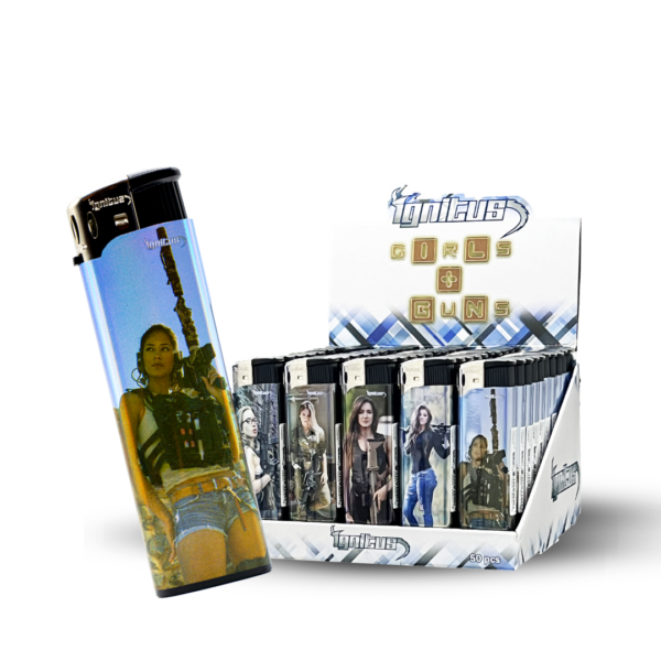 Electronic Foil Lighter (Girls n Guns)