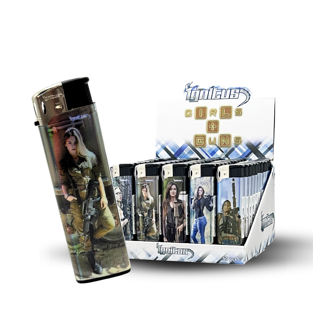 Electronic Foil Lighter (Girls n Guns)