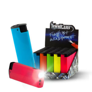 LED Flashlight Windproof Lighter