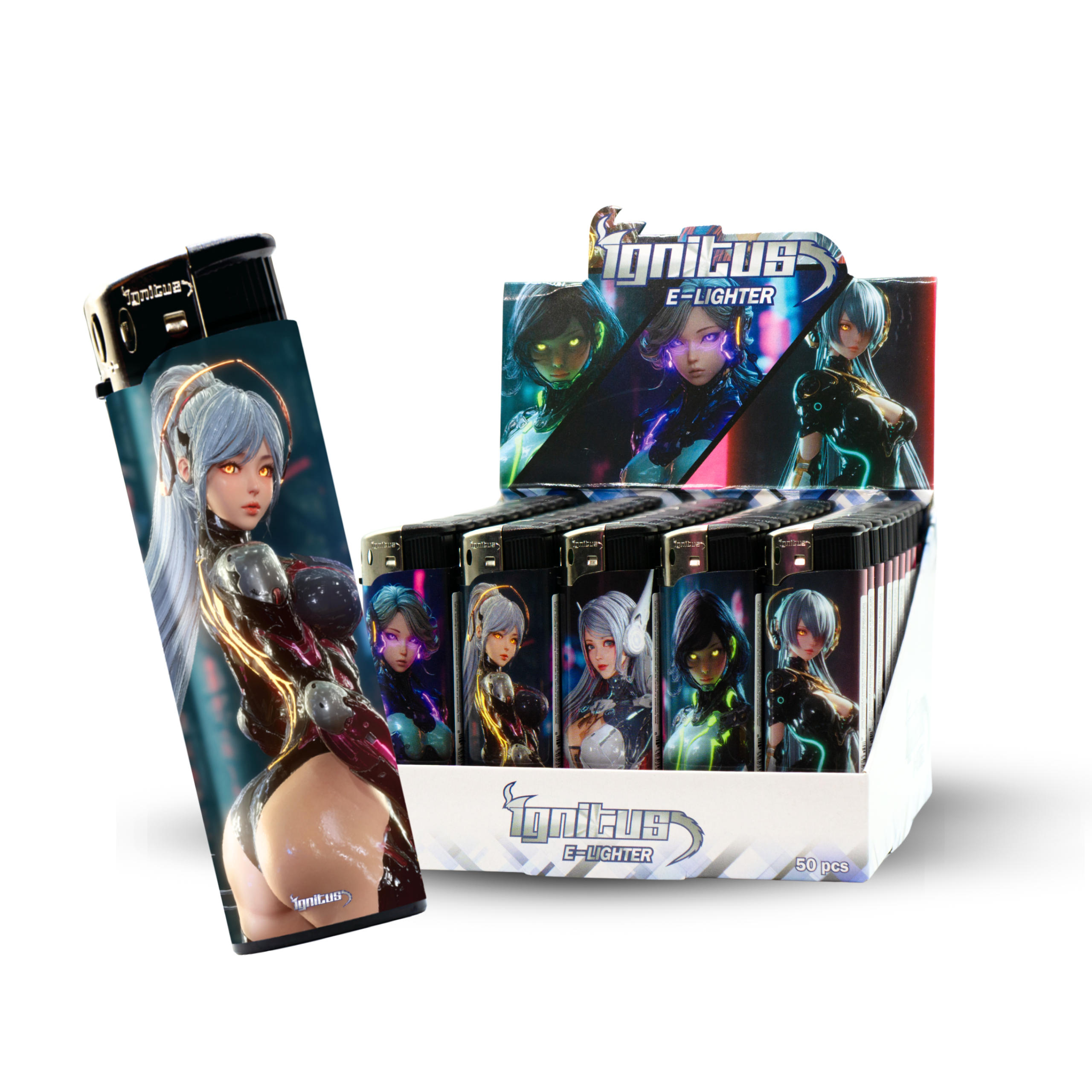 Electronic Lighter (Anime Girls)