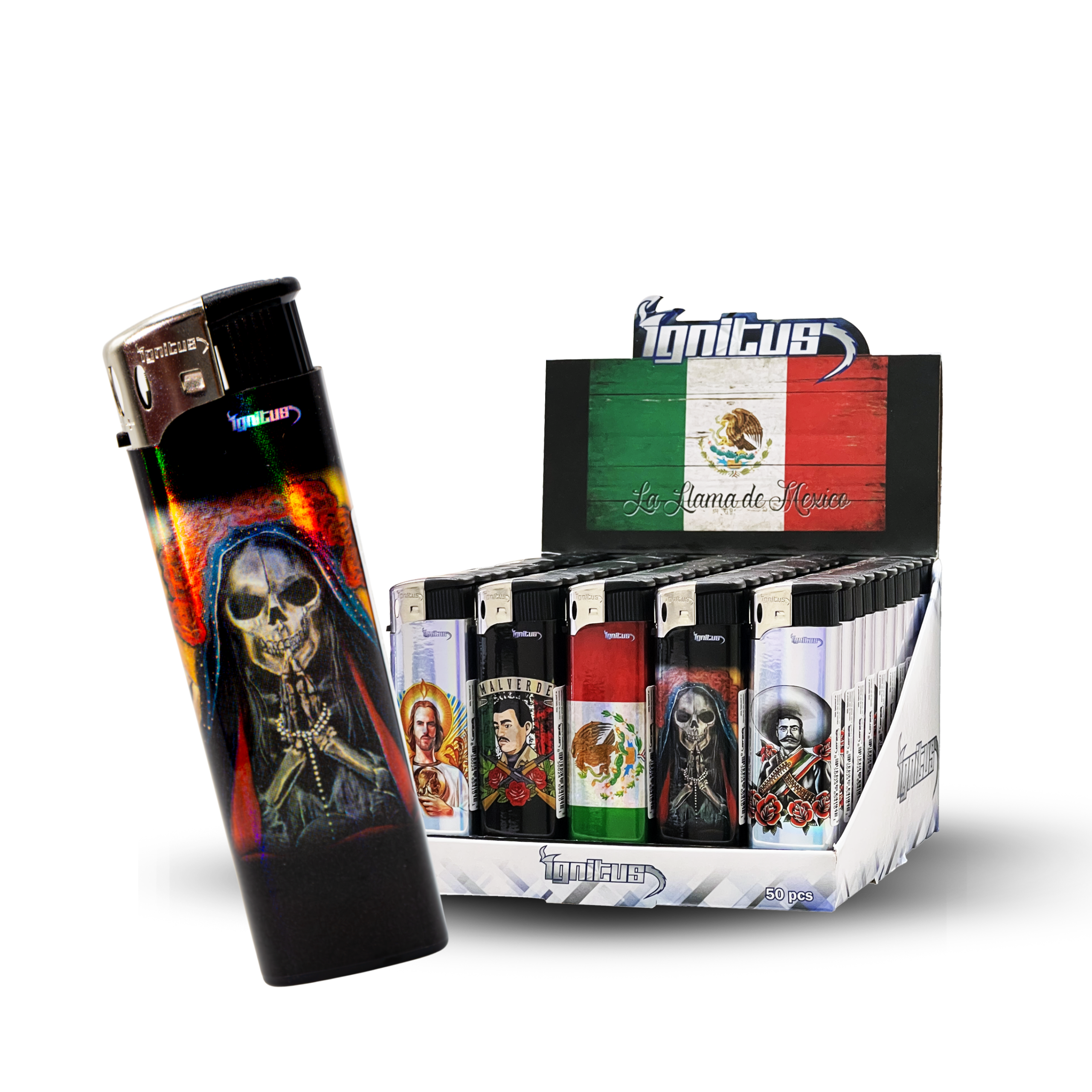 Electronic Foil Lighter (La Llama de Mexico)