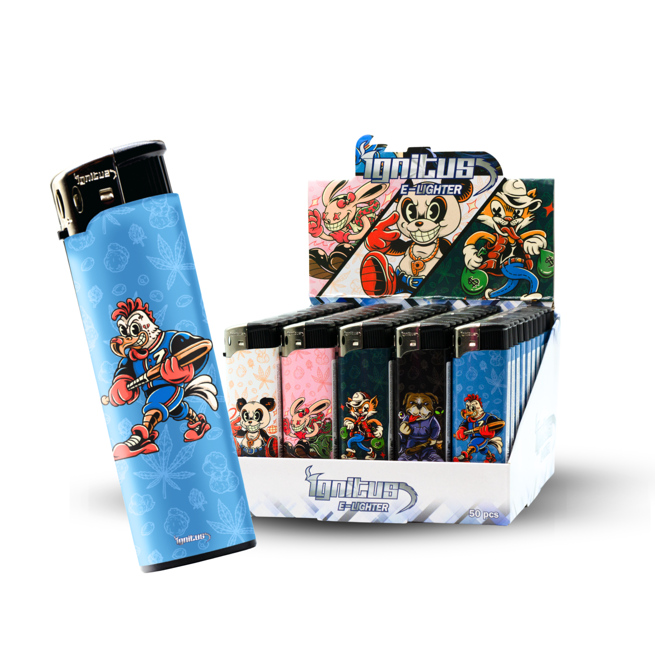 Electronic Lighter (Street Animals)
