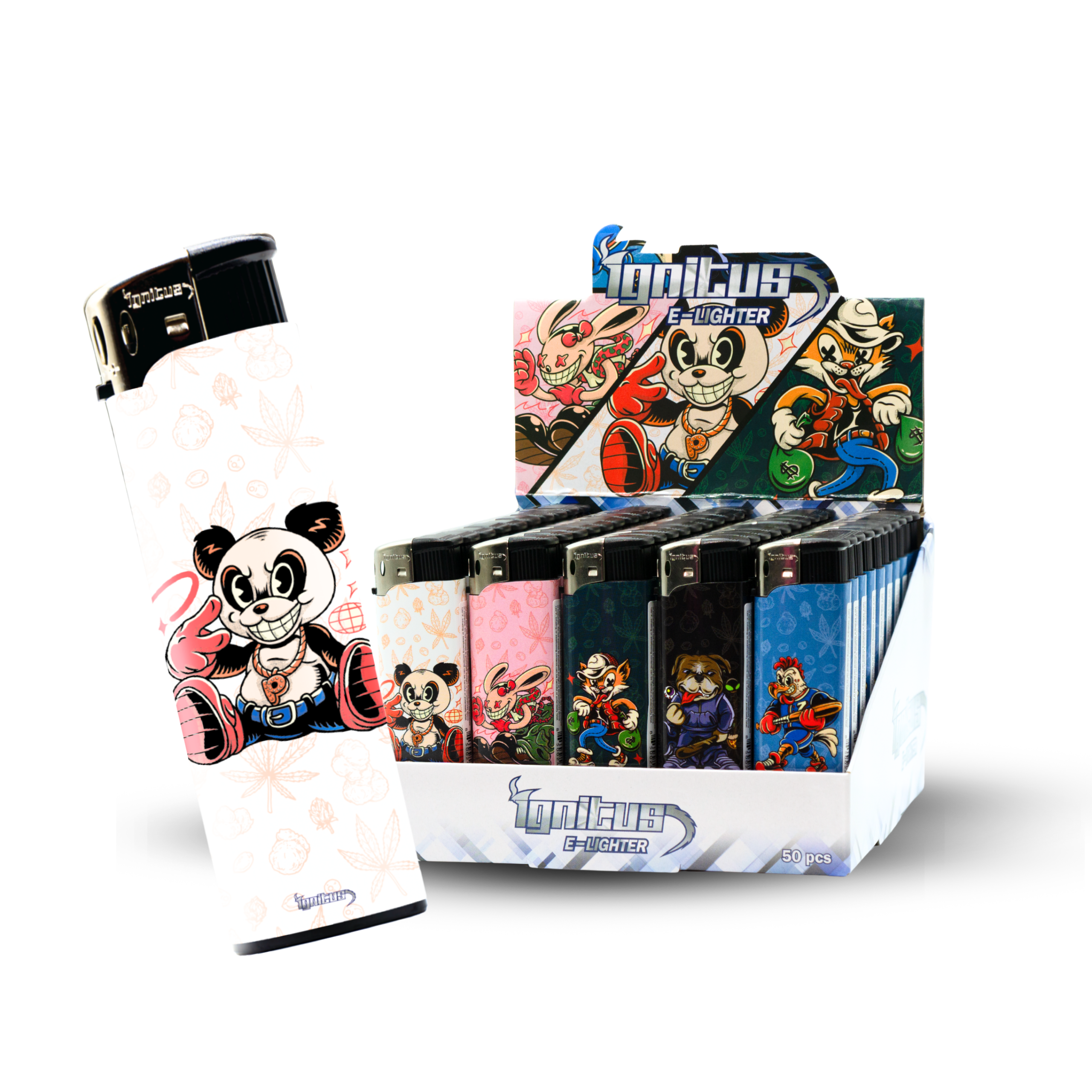 Electronic Lighter (Street Animals)