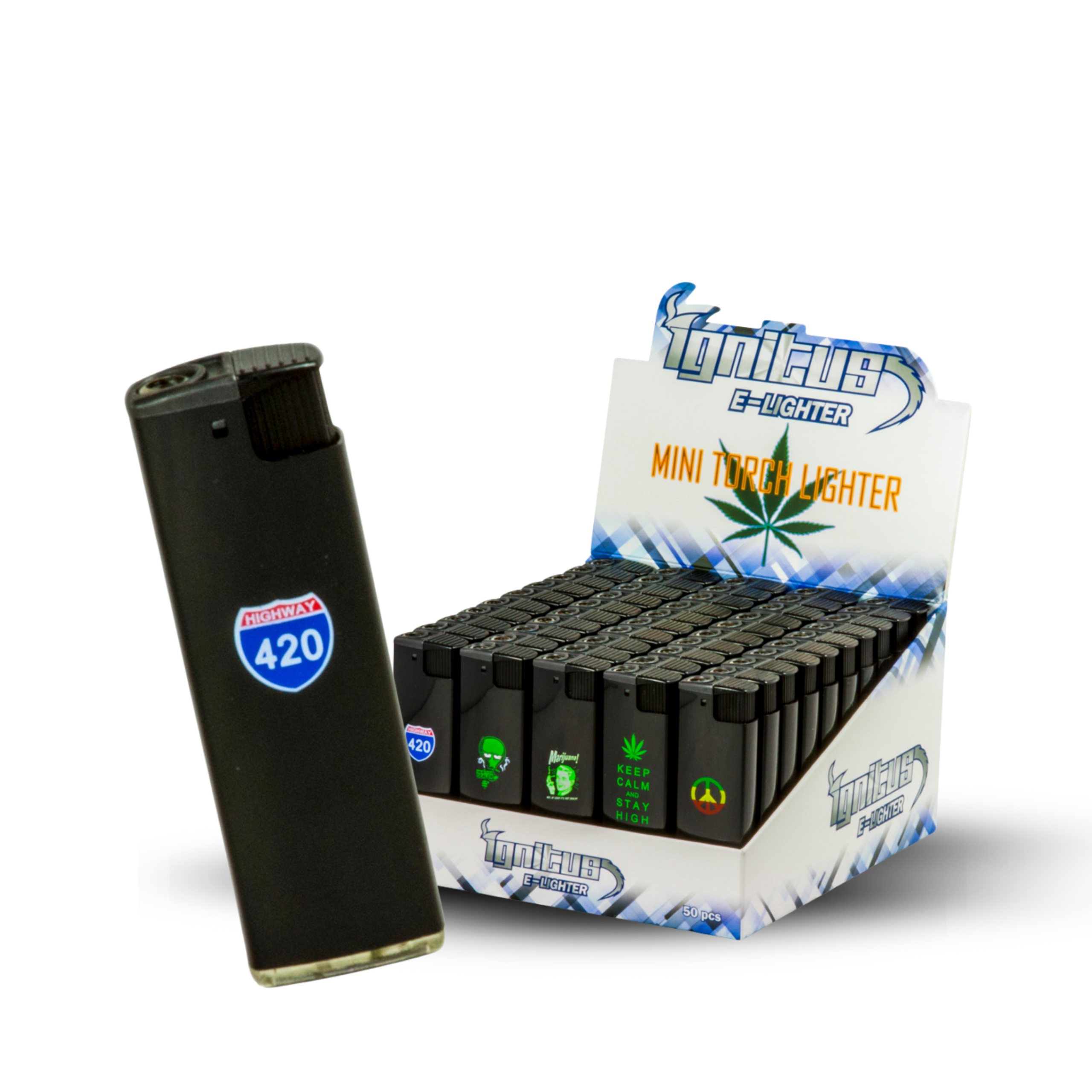 Mini Windproof Torch Lighter (420)
