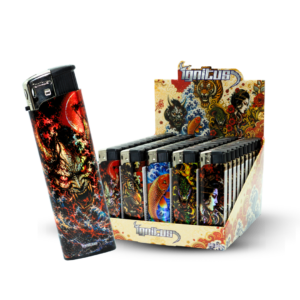 Electronic Foil Lighter (Asian Tattoo Art)