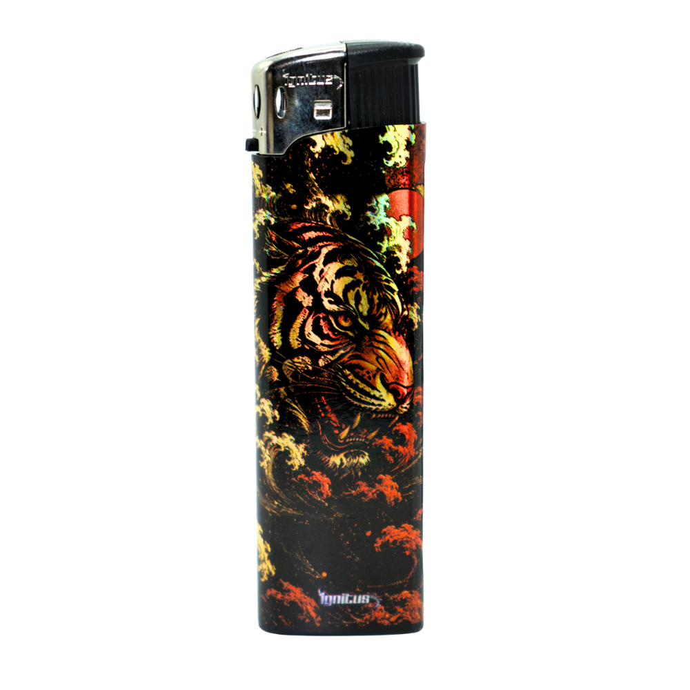 Electronic Foil Lighter (Asian Tattoo Art) - Image 3