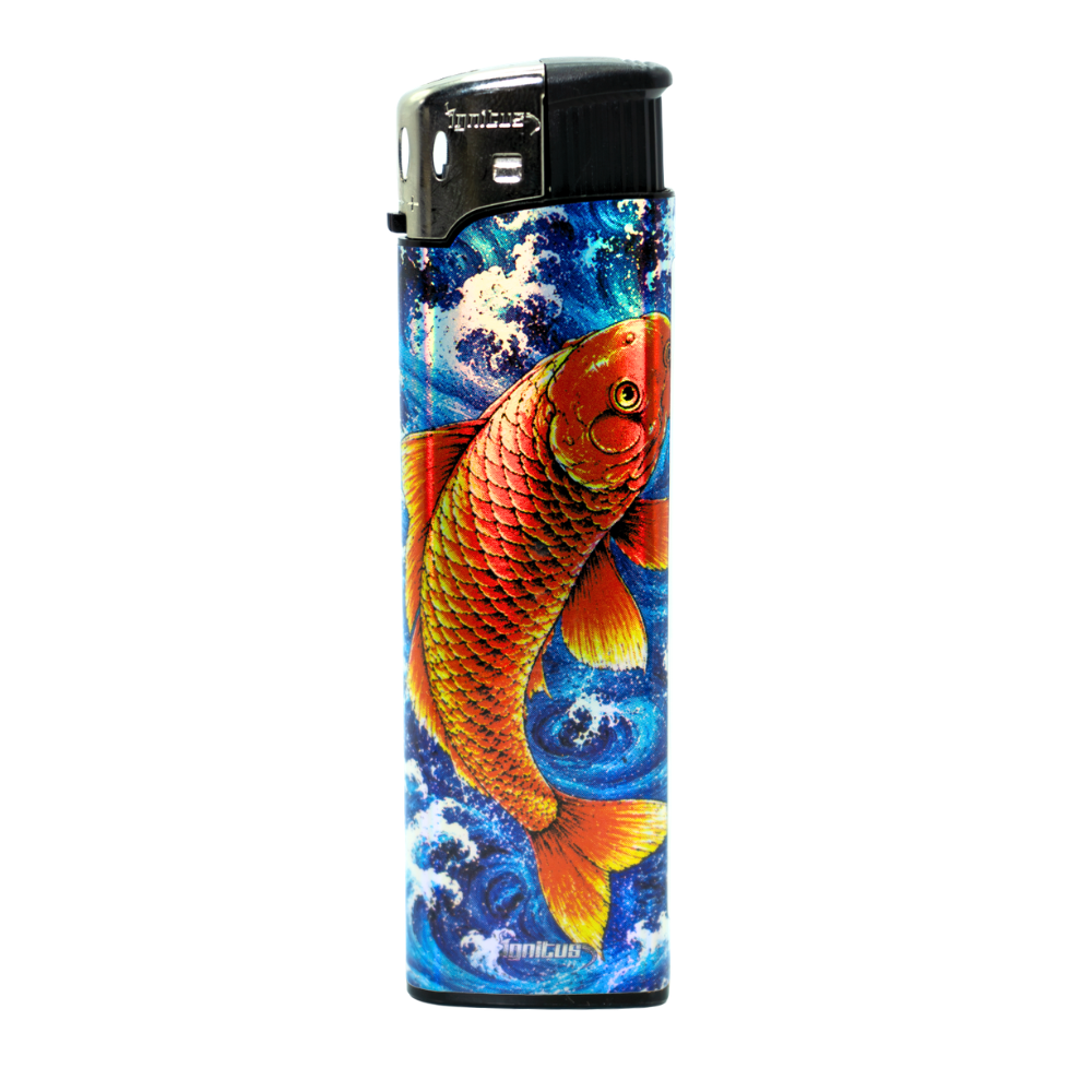Electronic Foil Lighter (Asian Tattoo Art) - Image 4