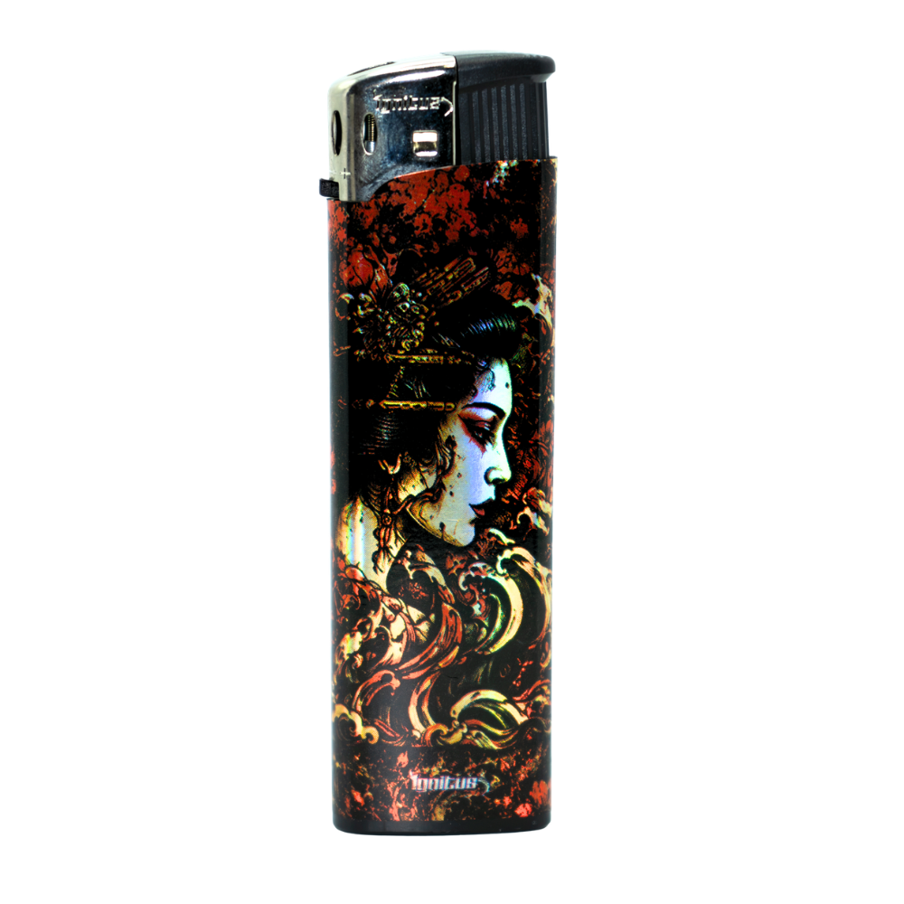 Electronic Foil Lighter (Asian Tattoo Art) - Image 6