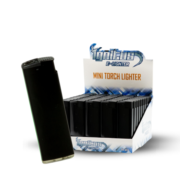 Mini Windproof Torch Lighter (Black)