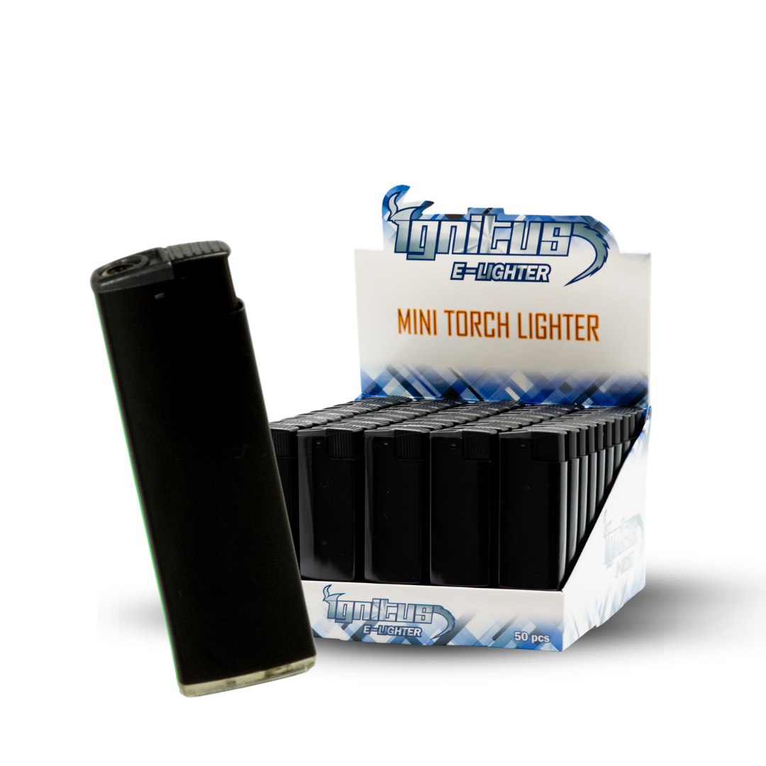 Mini Windproof Torch Lighter (Black)